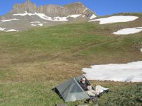 Camp below Canby Mtn